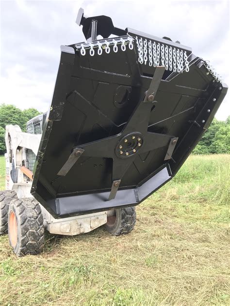 mower decks for skid steer loaders|bobcat skid steer mower attachment.